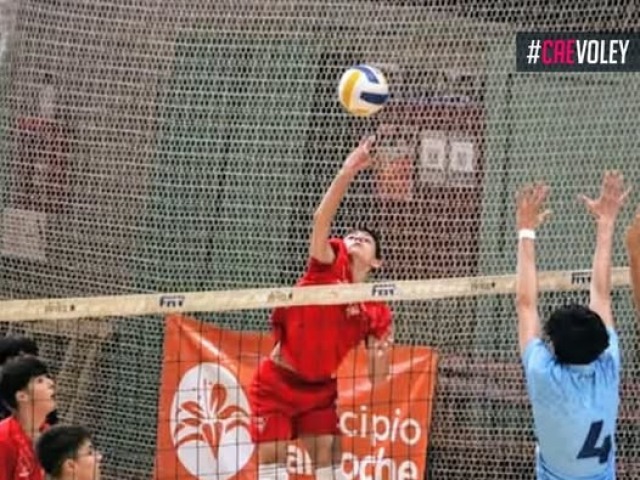 Enzo Flores, 8 puesto en el Argentino Sub 14 de vley